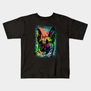 African hyna art Kids T-Shirt